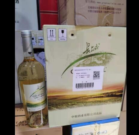 长城干白葡萄酒 长城雷司令干白葡萄酒 红酒批发图2