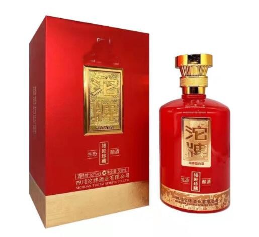 四川沱牌铭匠珍藏42度/52度 浓香型折酒500ML*6瓶图3