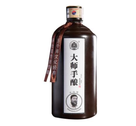 厂货通远明大师手酿酒酱香型白酒53度粮食老酒 新老款随机发图2