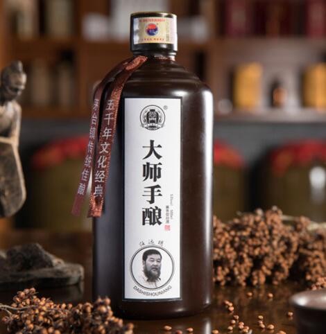 厂货通远明大师手酿酒酱香型白酒53度粮食老酒 新老款随机发图3