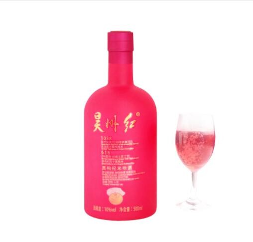 厂家供应枸杞酒 昊州红 黑枸杞米咔酒 500ml 淡雅型枸杞酒批发图2