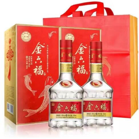 批发 金六名窖 50度浓香型白酒 500毫升六瓶整箱喜宴用酒图2