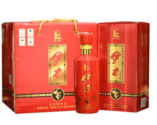 新疆酒50°伊力特疆彩浓香白酒整箱批发红瓶宴席500ml*4原箱特价图2