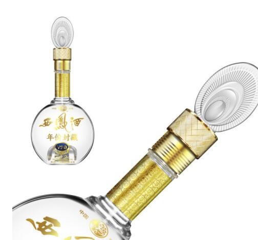 原厂52°西凤酒年份封藏V20绵柔凤香型高度白酒特价酒水批发500ml图3