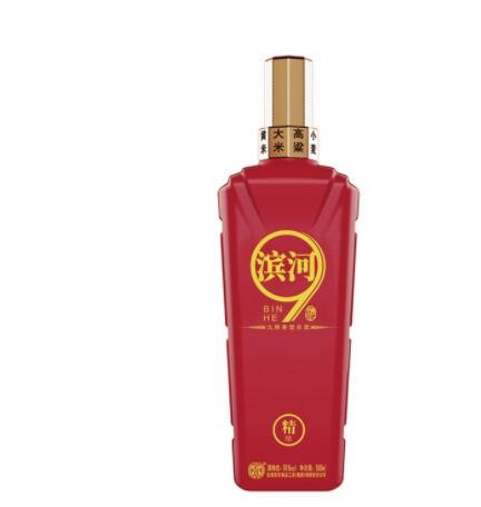 甘肃地产酒50°滨河九粮滨河精酿九粮香高度白酒整箱批发500ml*4图2