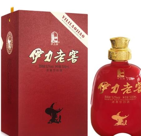 央视广告款52°46°38°伊力特伊力老窖浓香白酒整箱批发500ml*6图3