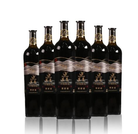 甘肃莫高沙地阳光黑比诺干红葡萄酒红酒整箱酒水批发500ml*6图2