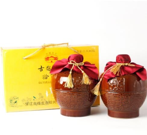 绍兴黄酒 古越龙山 古越太雕拾陆藏黄酒 绍兴特产2.5L*2图2