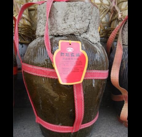 绍兴黄酒 古越龙山 封坛陈酿花雕酒5L坛装图2
