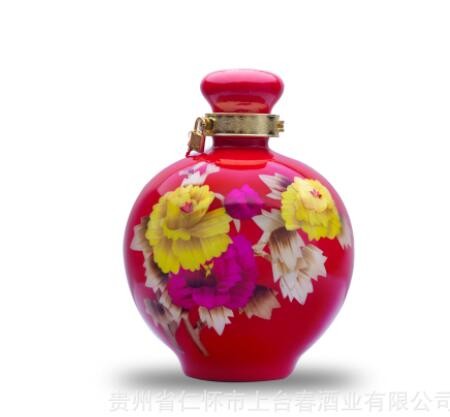 产地货源批发茅台镇53度酱香型白酒 传统工艺酿造5斤中国红坛图3