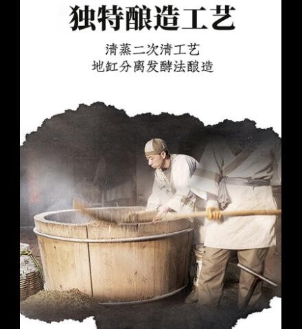 白酒清香型虎年纪念酒纯粮食酿造53度500ml两支礼盒装送礼批发图2