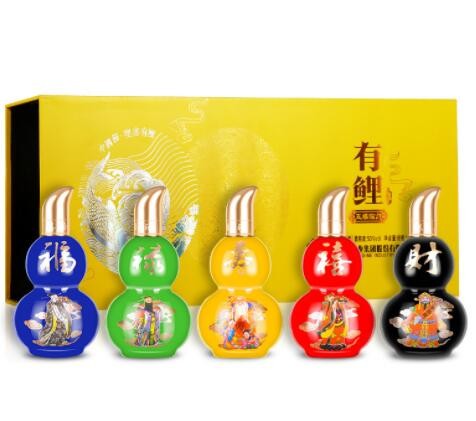 厂家直营批发杏花53度118mL*5五福临门清香型白酒水代理直播代发图3