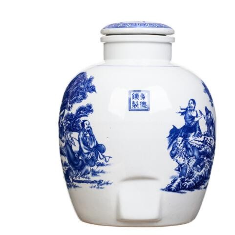 厂家直营批发杏艺53度5L十斤大坛酒清香型白酒整箱代理直播代发图3