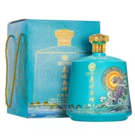 白酒批发白水杜康呼啸乾坤52度浓香型白酒1.5ML直播带货一件代发图2