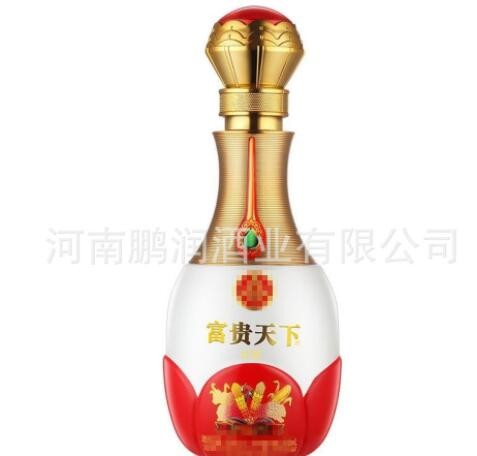 白酒批发五粮股份富贵天下珍藏52度浓香型白酒整箱500ML*6瓶图2