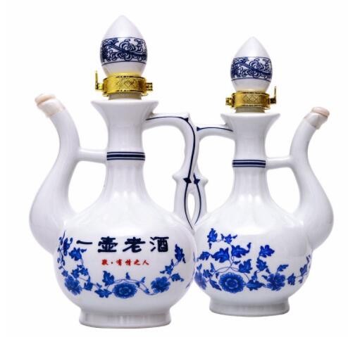 【一壶老酒】清香型原浆白酒53度500ml送礼酒礼盒酒白酒整箱批发图2