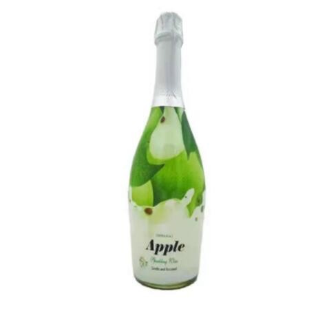 批发欧曼莎气泡酒果味酒苹果蓝莓草莓荔枝起泡酒甜气泡酒图2