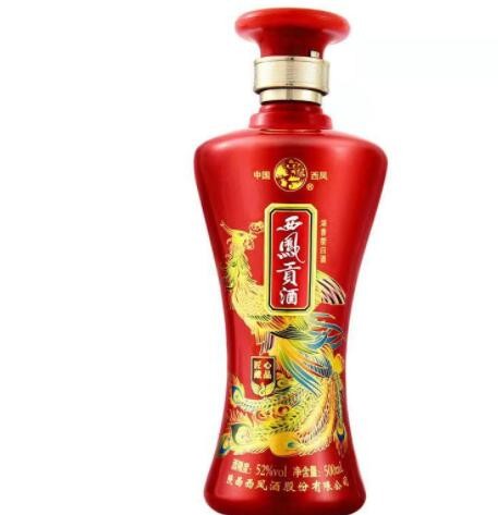 陕西西凤贡酒匠心藏品52度浓香型白500毫升整箱6瓶婚宴喜宴图2