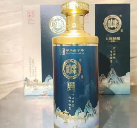 杜康白水杜康大师秘酿御品52度浓香型6瓶整箱婚宴商务用酒盒装酒图3