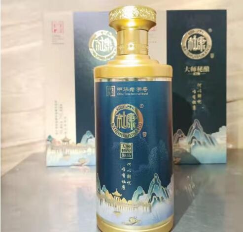 杜康白水杜康大师秘酿御品52度浓香型6瓶整箱婚宴商务用酒盒装酒