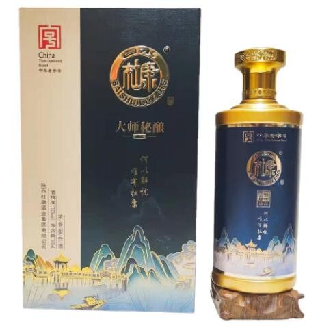 杜康白水杜康大师秘酿御品52度浓香型6瓶整箱婚宴商务用酒盒装酒图2