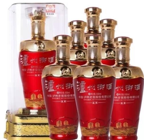 泸州御窖品藏52度浓香型白酒整箱批发6瓶500毫升婚宴喜宴亚克力图3