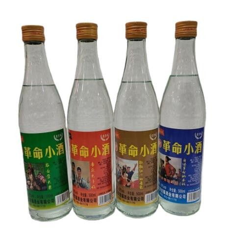 京宏福革命一斤白酒12瓶*500毫升厂家批发白酒42度浓香型白酒水图3