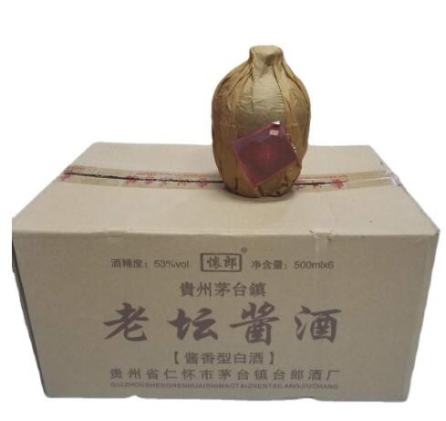 贵州白酒老坛酱酒酱香型白酒53度1*6*500ML坛装白酒白酒水贵州酒图3