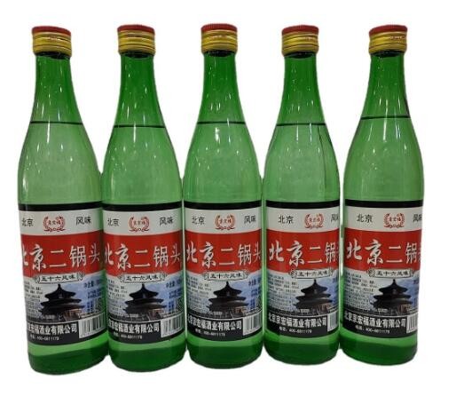 京宏福北京二锅头42度清香型白酒1*12瓶*500毫升厂家批发商白酒水图2