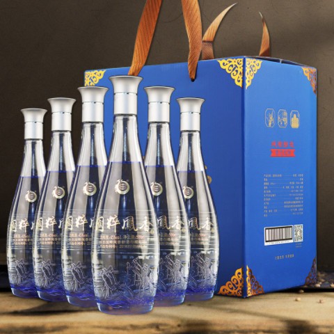 秦国粹凤香高度白酒纯粮食老酒 凤香型白酒厂家整箱批发非西凤酒图3