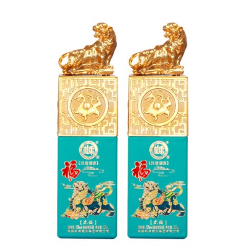 白酒杜康白酒虎福整箱2瓶52度浓香型白酒批发整箱送礼自饮图3