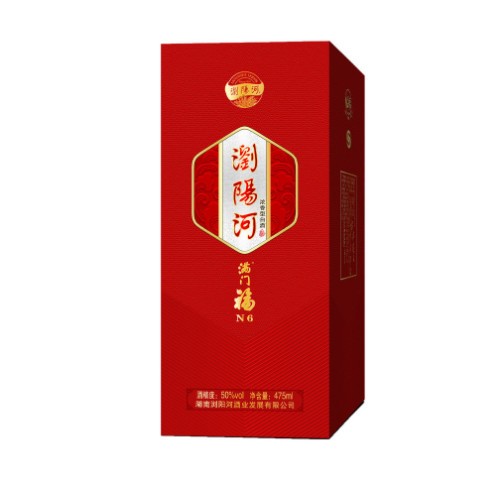 浏阳河满门福N6浓香型白酒50度高度白酒整箱送礼接待酒图2