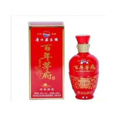 百年茅府酒 酱香型白酒368.00元/瓶