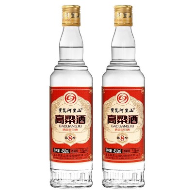 宝岛阿里山清香型白酒53度高粱酒纯粮食口粮酒45度450ml/ 瓶装整箱