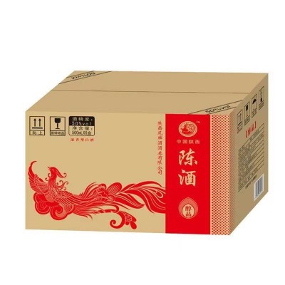 凤牌陈酒醇品52度500ml*6瓶整箱浓香型白酒婚宴送礼商务宴请