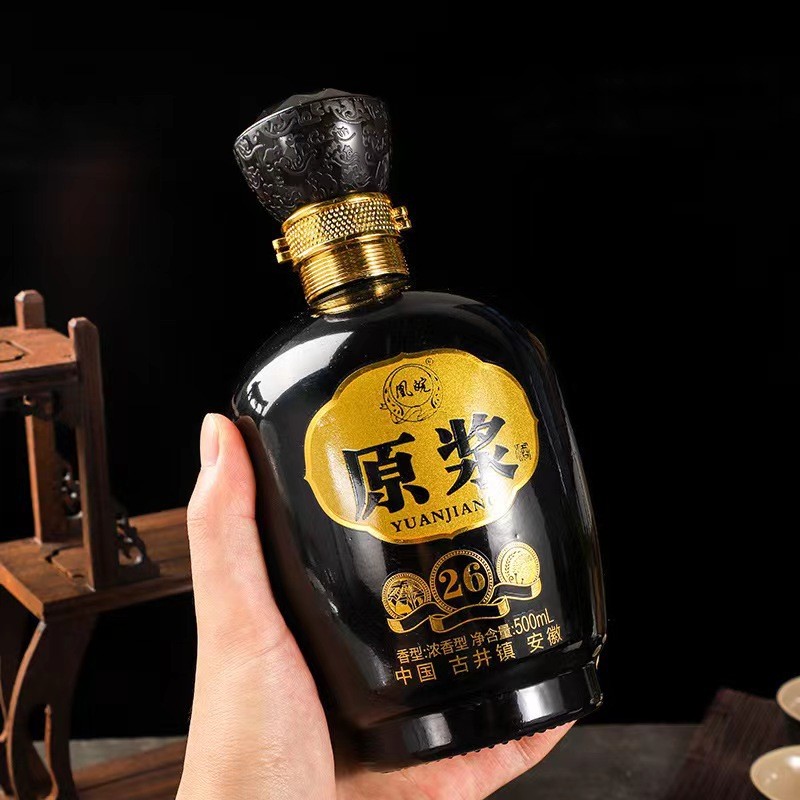 古井镇浓香型原浆酒 52度纯粮食白酒整箱六瓶装 优级酒水厂家批发图2