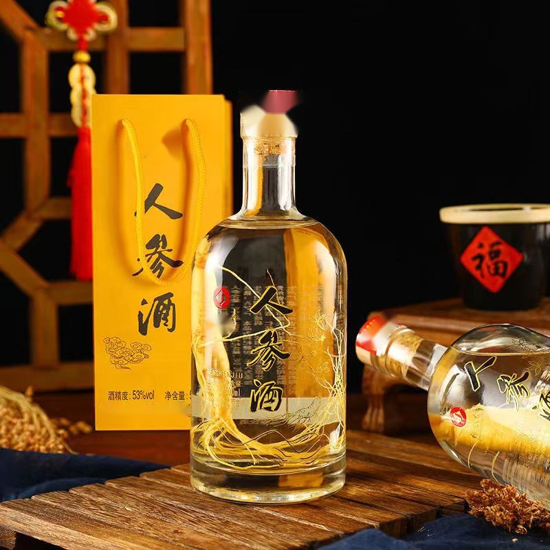 加工定制 人参酒 鹿鞭酒 玛咖酒 黄精酒 各种瓶样代工 药食同源图3