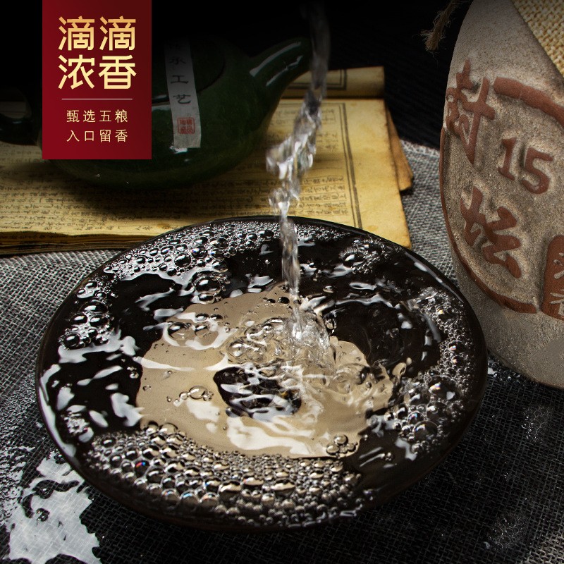 白酒厂家52度六瓶装纯粮封坛老酒礼品酒高粱浓香型白酒整箱批发图2