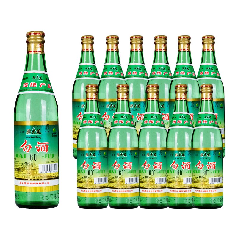 12瓶北大荒白酒60度北大荒白酒东北粮食酒高度白酒东北特产白酒图2
