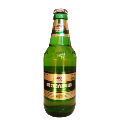 哈尔滨啤酒特制哈超鲜原产地330ml瓶装啤酒酒精度3.6麦汁浓度10度