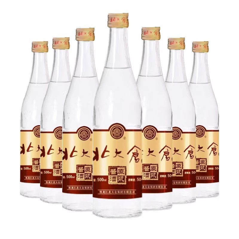 北大仓原酒酱酒50度白酒酱香麸曲风格500ml*6瓶北大仓高度粮食酒图3