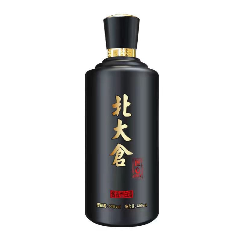北大仓53度酱香型白酒匠心1914 粮食酿造500ML北大仓高度酒图2