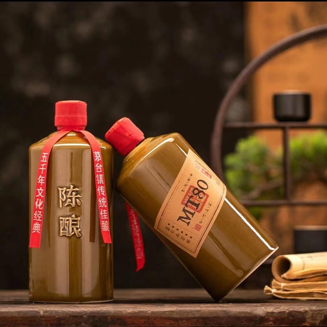 贵州53度酱香型白酒MT80整箱6瓶纯粮食酒茅风味老酒口粮酒网红酒图3