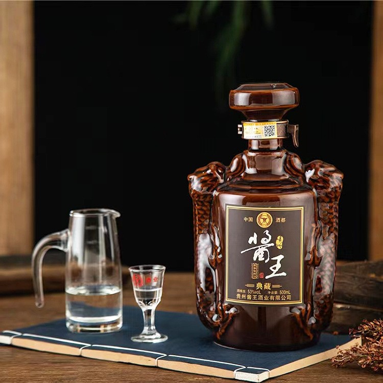 贵州茅台镇纯粮食酿造酱王典藏版酱香型白酒53度厂家直销批发图2