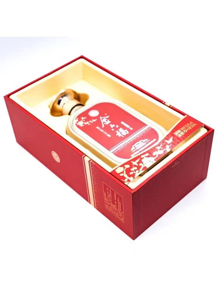 金六福醇香醇品 50.8 度兼香型白酒 500ml*6瓶婚庆送礼白酒批发图2