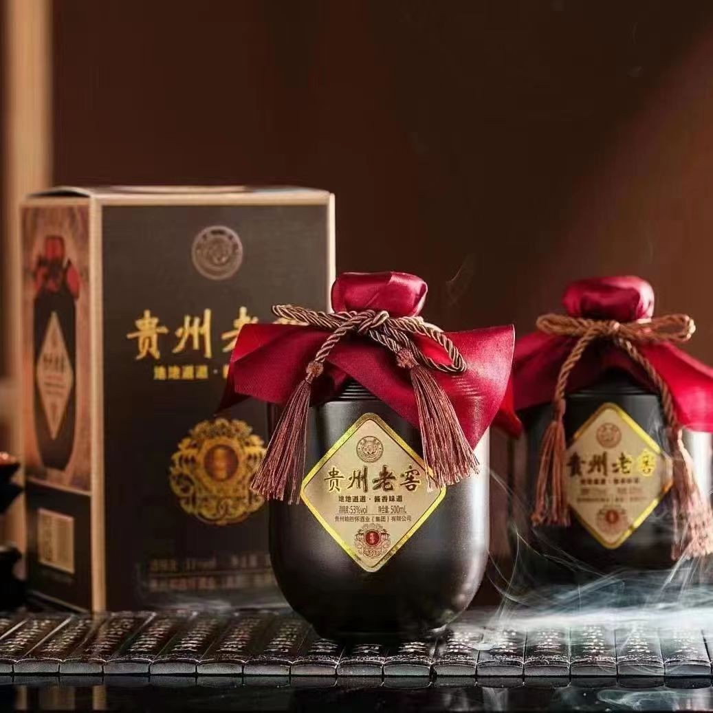 贵州老窖酒白酒 53度酱香酒坛装 高端招待送礼口粮一箱代发图2