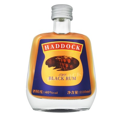 阿道克黑朗姆酒110ml40度烘焙糕点蛋糕点心用酒批发厂家调酒基酒
